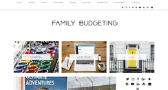 Desktop Screenshot of family-budgeting.co.uk